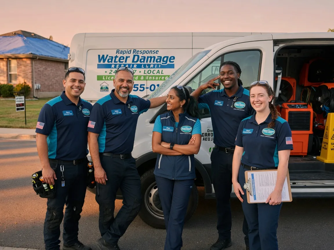 Water Damage Restoration company in Clinton, OK