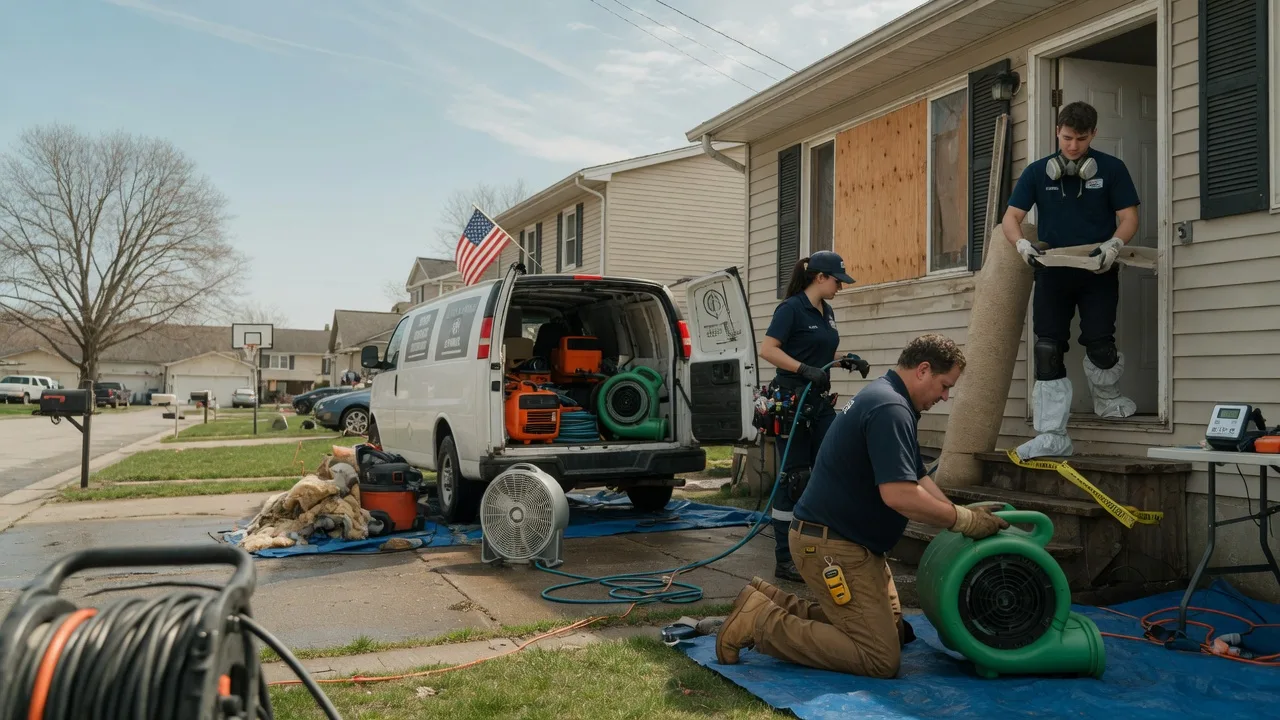 Water Damage Restoration in Clinton, OK near me